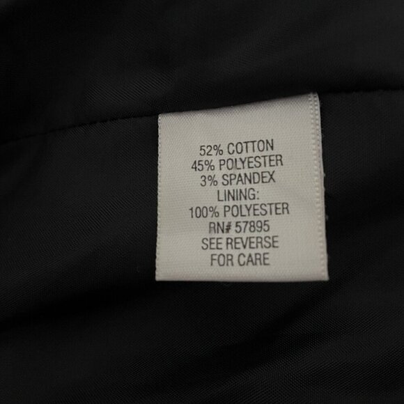 Vintage Y2K Red Black Baroque Jacquard Satin Blazer Jacket Whimsigoth Romantic L - Picture 12 of 13